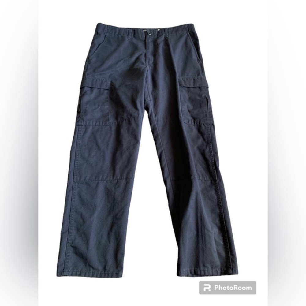 VF Imagewear Mens Navy Blue Utility EMT Firefighter Military Pants Sz 34